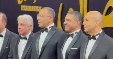 خالد صلاح وقيادات المتحدة يضيئون ريد كاربت حفل دراما رمضان 2026 بالفيديو