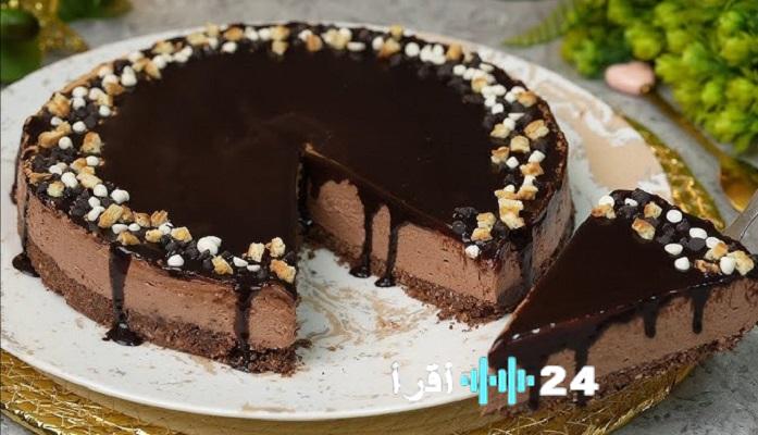 «عندما يلتقي الطعم بالصحة.» تشيز كيك الشوكولاتة الخالي من السكر: لذة لا تقاوم لنمط حياة صحي
