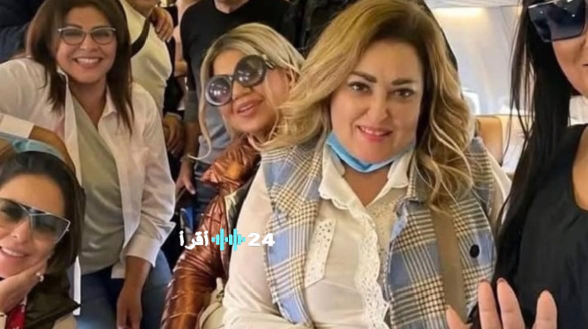 هالة صدقي تسائلت عن هدف نشر الصورة بعد دعمها للمنتخب في المغرب