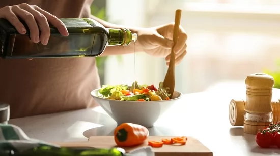 «رفيقك لصحة ونكهة لا تُضاهى» زيت الزيتون: سر النكهة الفاخرة ودرع الصحة في كل لقمة