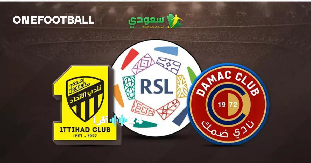 تعادل إيجابي 1-1 بين ضمك والاتحاد في دوري روشن الجولة 15
