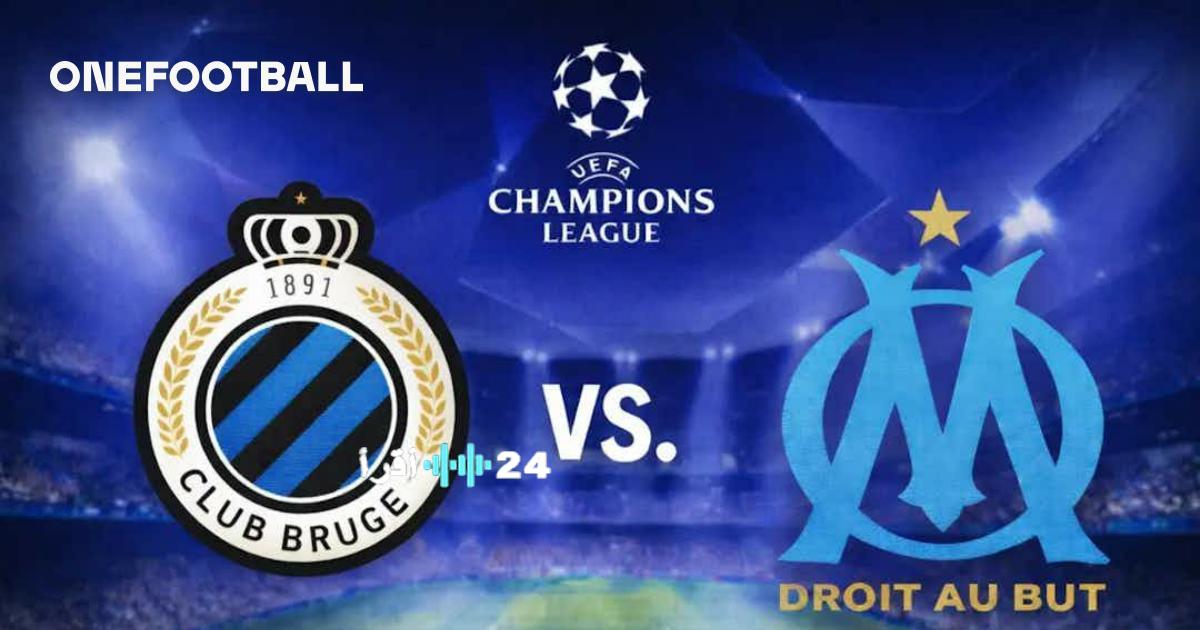 مباراة أولمبيك مارسيليا ضد كلوب بروج بث مباشر عبر يوتيوب في دوري أبطال أوروبا 2026/25