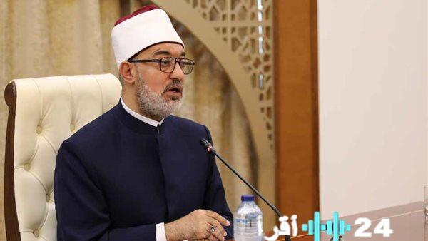 مفتي الجمهورية يتقدم بالتهنئة للرئيس السيسي والداخلية بعيد الشرطة الـ74