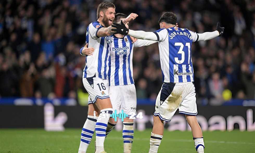 «ضربة موجعة» سوسيداد يهزم برشلونة في مباراة مثيرة