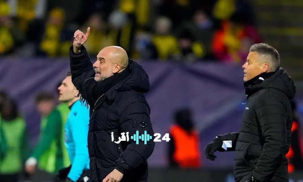 «تصريحات مثيرة» جوارديولا يكشف عن استعداداته لمواجهة بودو جليمت ويكشف قائمة غيابات مانشستر سيتي