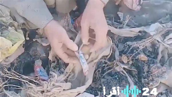 مقبرة في قنا تستقبل المتوفى مع طلاسم و100 عمل سحري