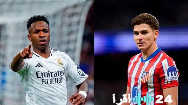 موعد مباراة ريال مدريد ضد أتلتيكو مدريد في نهائي كأس السوبر الإسباني والقنوات الناقلة