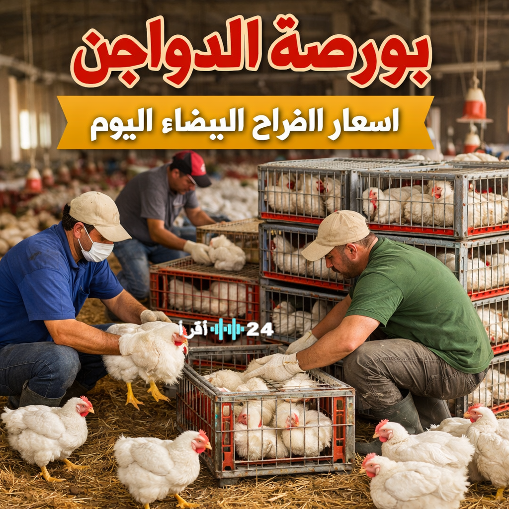 «أرقام جديدة» نبض الأسواق يكشف عن تباينات حادة في أسعار الدواجن والبيض اليوم السبت 24 يناير 2026