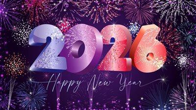 أحدث صور تهنئة بمناسبة رأس السنة 2026 مع إمكانية إضافة اسمك لمشاركة أجمل المعايدات الآن