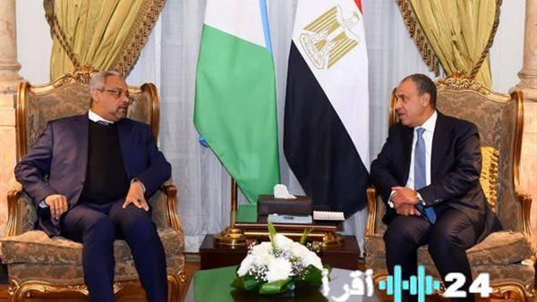 وزير الخارجية ونظيره الجيبوتي يبحثان دفع العلاقات الثنائية لآفاق أوسع