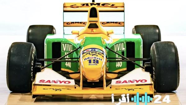 سيارة مايكل شوماخر الأيقونية معروضة للبيع قطعة فريدة من تاريخ الفورمولا 1