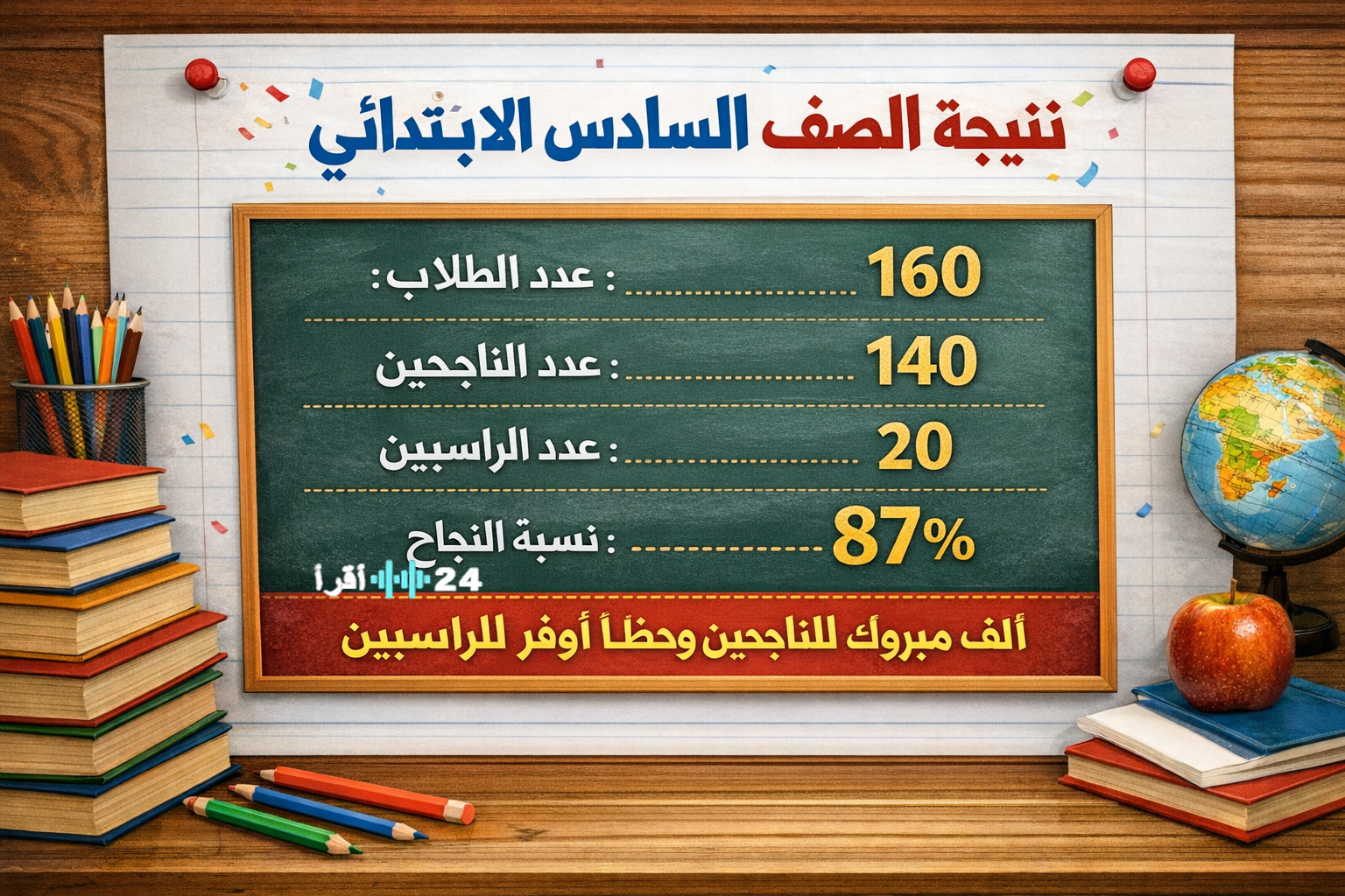رابط نتيجة الصف السادس الابتدائي 2026 بمحافظة القاهرة بالاسم والرقم القومي