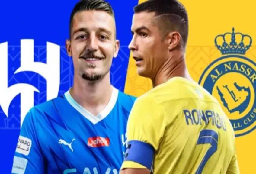 صراع الصدارة بديربي الرياض الهلال والنصر في قمة حاسمة