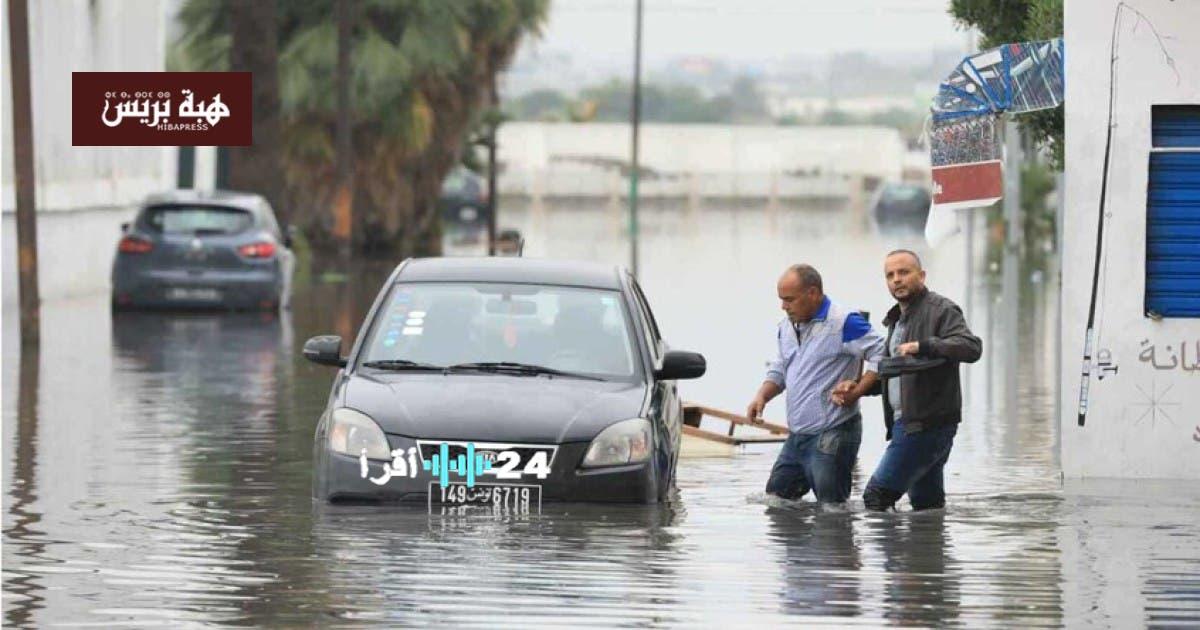 فيضانات تاريخية تضرب تونس في أسوأ كارثة طبيعية منذ عام 1950