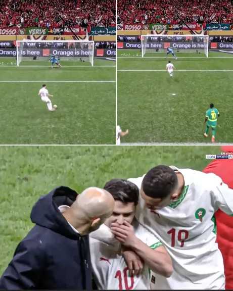إبراهيم دياز يهدر ضربة جزاء للمغرب أمام السنغال في نهائي كأس أمم إفريقيا