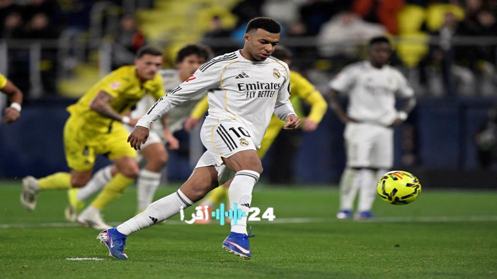 مبابي يقود ريال مدريد لفوز مستحق على فياريال ويتصدر الدوري