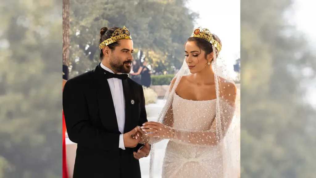 ناصيف زيتون ودانييلا رحمة يرزقان بمولودهما الأول