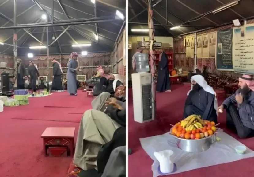 مواطن سعودي يدشن مضيف 24 ساعة لخدمة المسافرين على طريق حائل الجوفكرم سعودي مضيف مفتوح 24 ساعة يرحب بمسافري طريق حائل الجوفعلى مدار الساعة مضيف جديد يخدم عابري طريق حائل الجوف مبادرة سعوديةسعودي يفتتح مضيفًا دائمًا لراحة مسافري طريق حائل الجوف