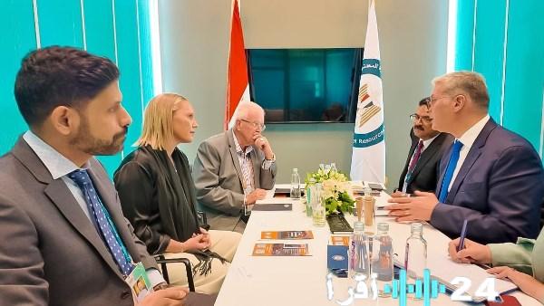 «تعزيز التعاون الأكاديمي والتدريبي» وزير البترول يلتقي مسئولي جامعتي “كيرتن” و”كولورادو”