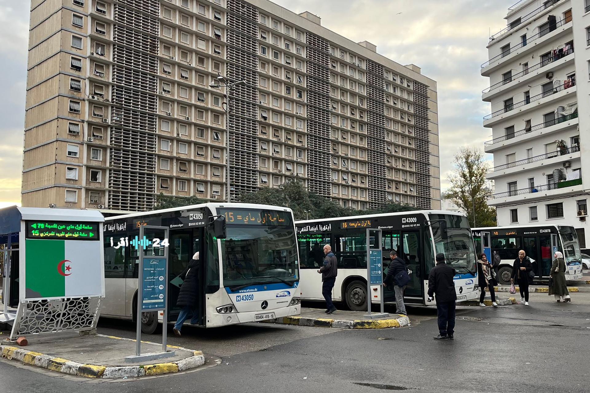 استمرار إضراب النقل في الجزائر وتأثيره على الاقتصاد المحلي