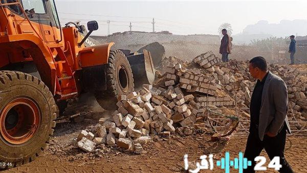 إزالة 873 حالة تعدٍ على الأراضي الزراعية وأملاك الدولة في حملة واسعة للتصدي للمخالفات