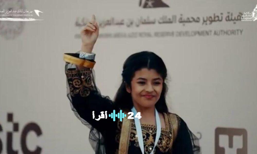 الجازي الرميح تتوج بلقب بطولة شوط المدارس في مهرجان الصقور 2025