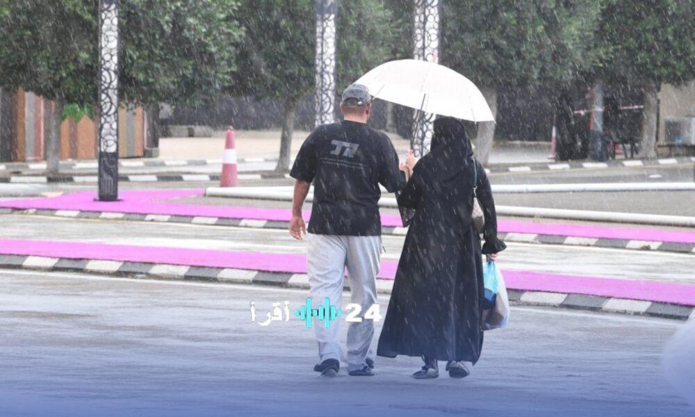 أمطار مرتقبة في السعودية خلال عطلة منتصف العام الدراسي