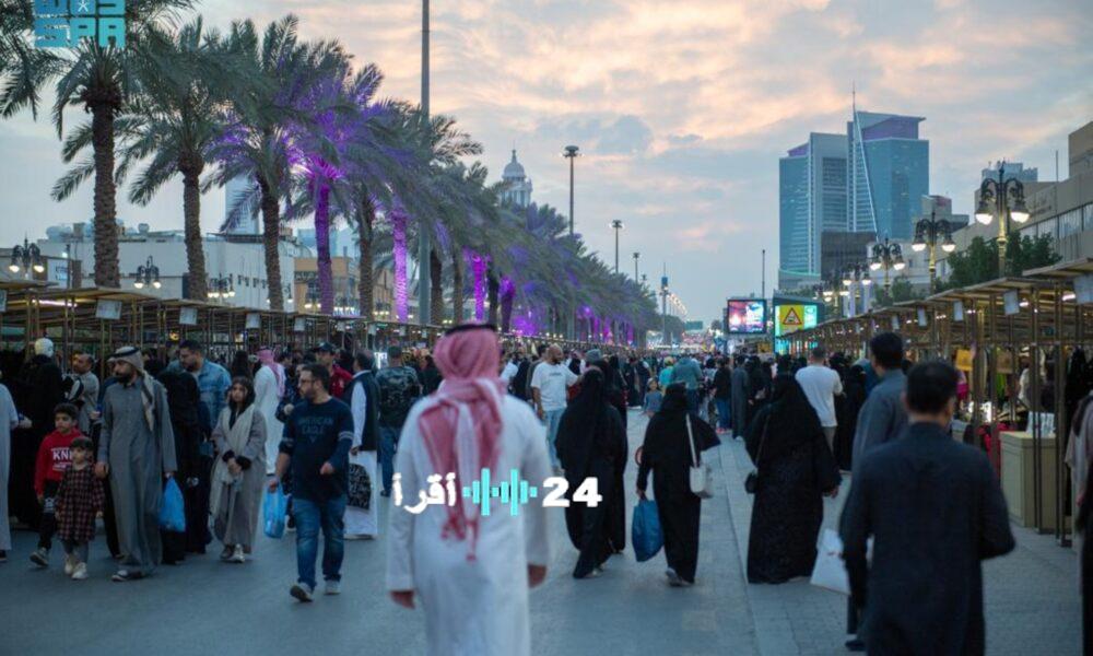 130 ألف زائر يُلهبون فعاليات بسطة الرياض في العاصمة