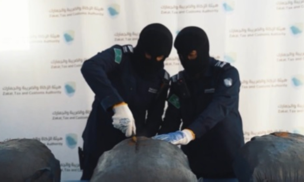 منفذ الحديثة السعودي يُحبط تهريب 269 ألف حبة كبتاجون