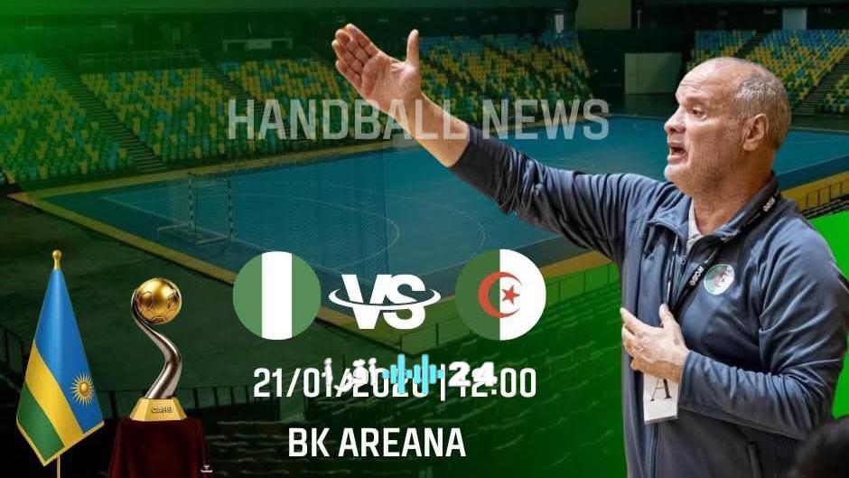 ON Sports 2HD تنقل مباراة الجزائر ونيجيريا في كأس الأمم الإفريقية لكرة اليد مجاناً