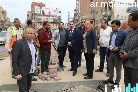 محافظ الجيزة يقوم بجولة ميدانية موسعة في مدينة الحوامدية للتحقق من سير العمل والتطورات الجديدة