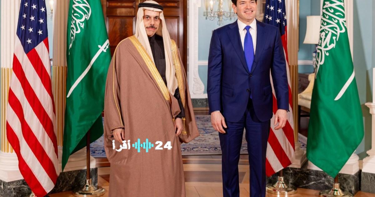 وزير خارجية السعودية وأمريكا يناقشان التطورات الأخيرة في الشرق الأوسط