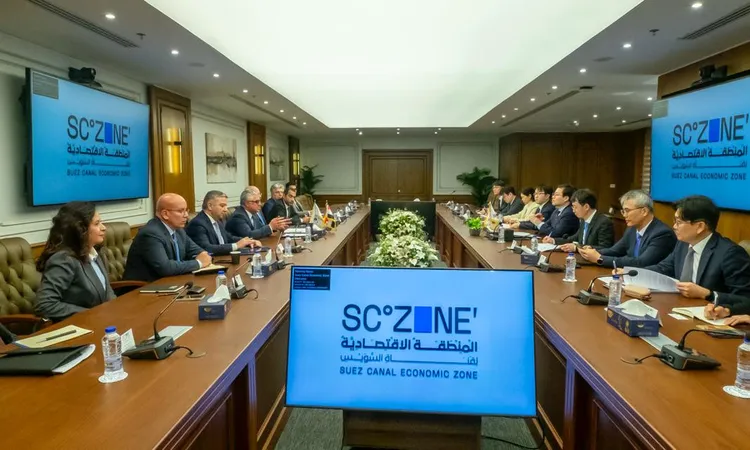 «تعزيز التعاون المشترك» وزير التجارة والصناعة والطاقة الكوري في زيارة اقتصادية لقناة السويس