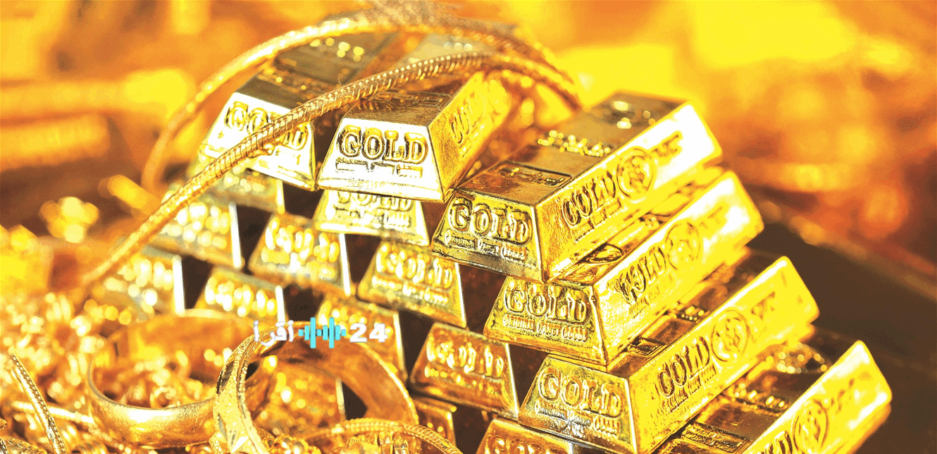 الذهب يكسر حاجز الـ5000 دولار مسجلاً تراجعاً حاداً في الأسعار