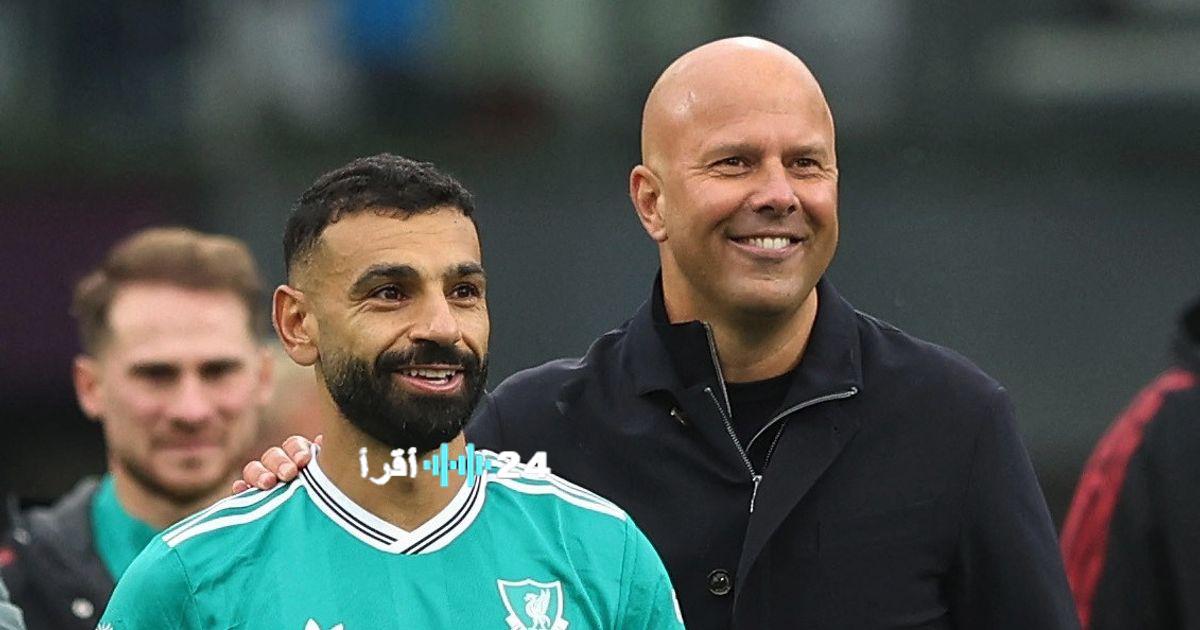 حقيقة تواصل آرني سلوت بمحمد صلاح عقب وداع مصر كأس أمم إفريقيا