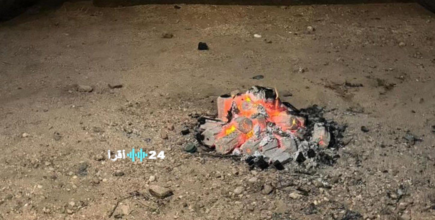 ضبط متهور أضرم النيران بمحمية الإمام فيصل