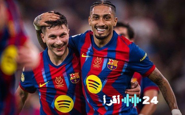 كيف تشاهد مباراة برشلونة وراسينج سانتاندير مجانًا في كأس ملك إسبانيا 2025-2026 الموعد والتفاصيل