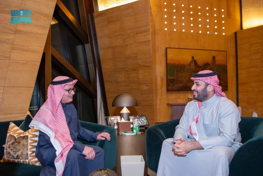 الأمير محمد بن سلمان يهنئ البروفيسور عمر ياغي بعد فوزه بجائزة نوبل في الكيمياء 2025