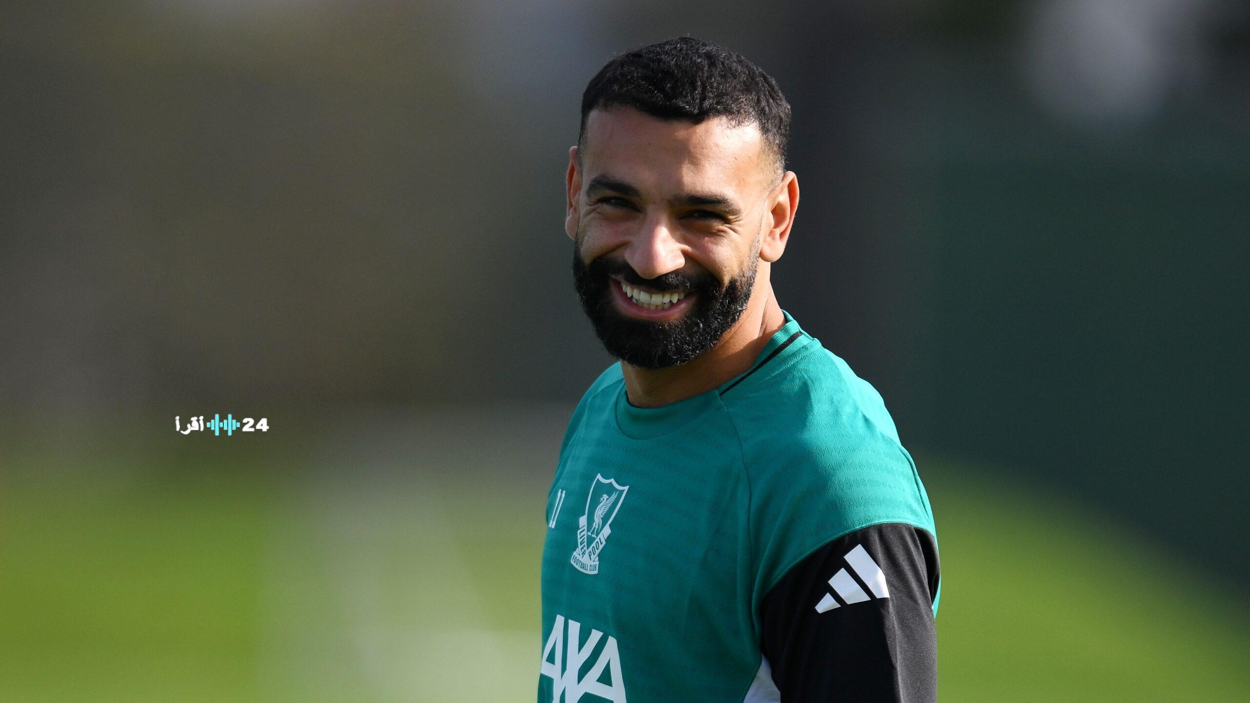 صلاح يضع بصمته الخاصة في احتفال عيد ميلاد كاراجر