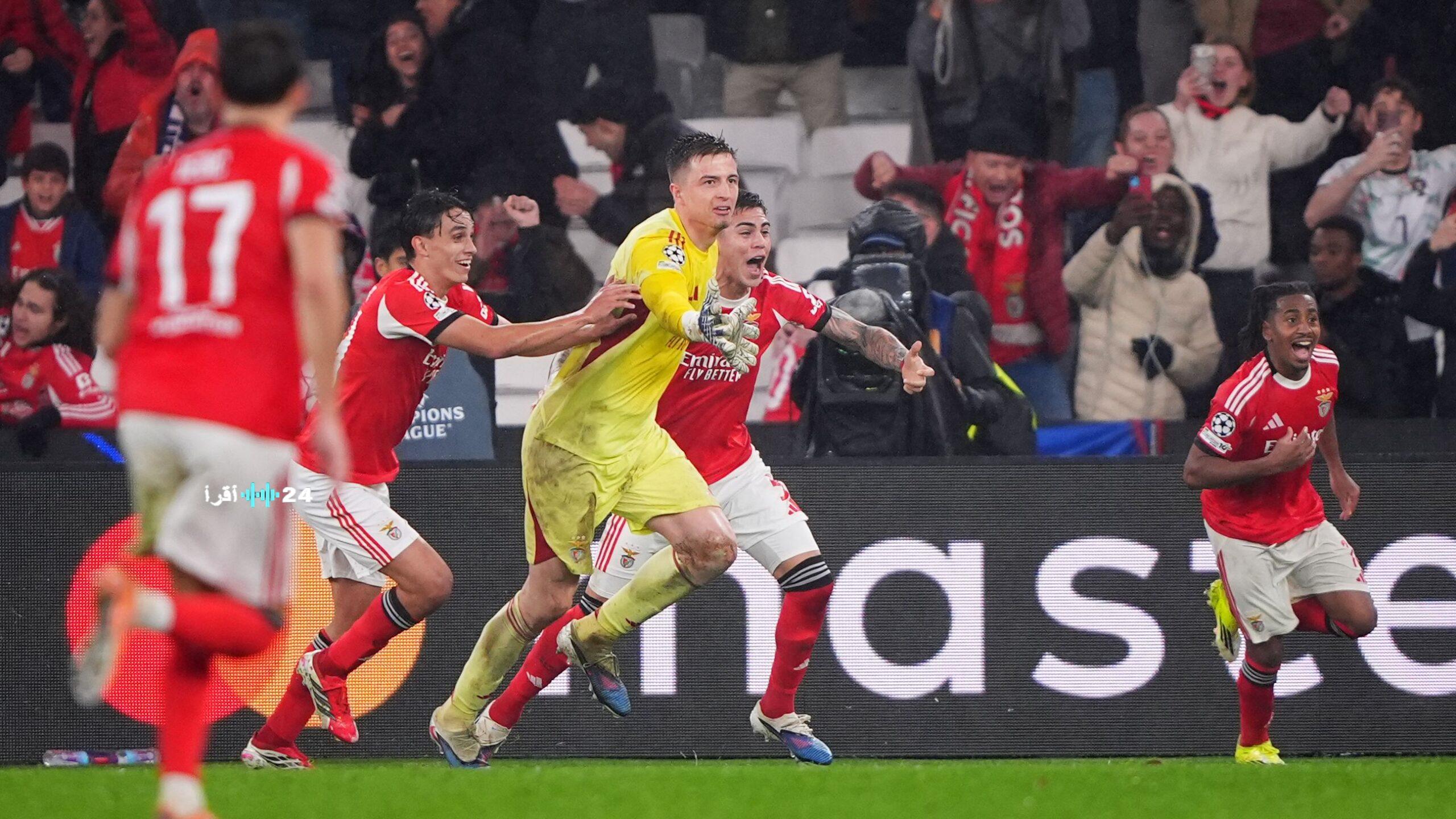 بنفيكا يقود البرتغال لانتزاع مقعد إضافي بالأبطال من قبضة إسبانيا