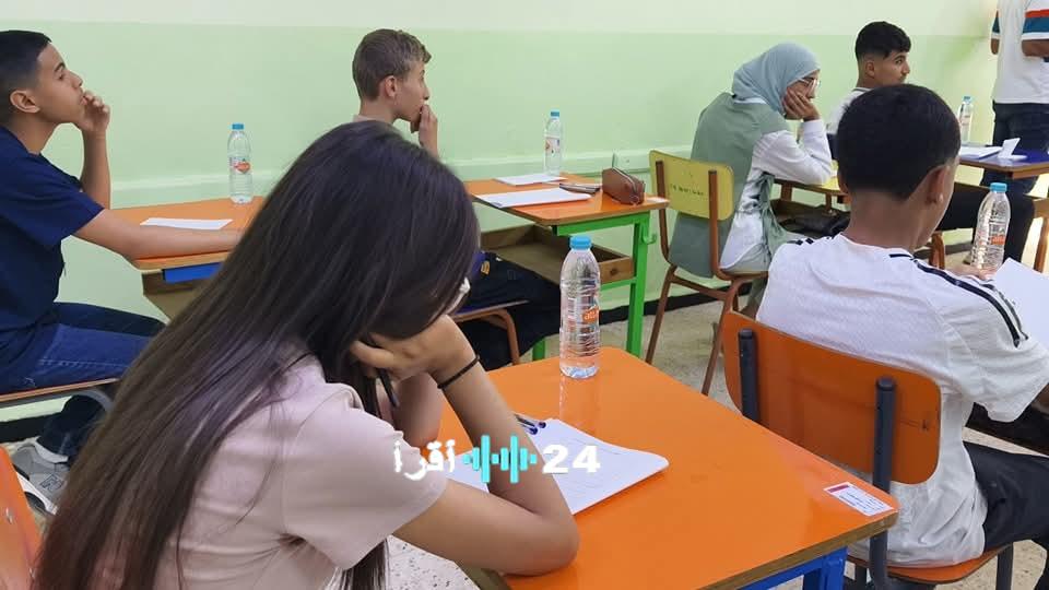 826 ألف طالب يؤدون امتحانات شهادة التعليم المتوسط