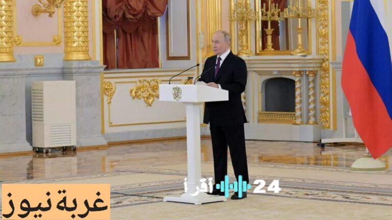 «تاريخي: بوتين يعترف بطالبان رسمياً في الكرملين بحضور 34 سفيراً أجنبياً»