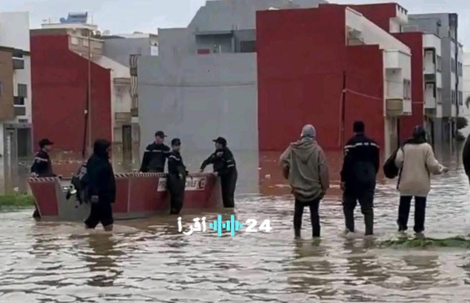 تعليق الدراسة في مدينة القصر الكبير لمدة أسبوع نتيجة الفيضانات