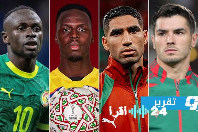 نهائي أفريقيا الناري حكيمي مانيه دياس ومندي يتنافسون على عرش القارة