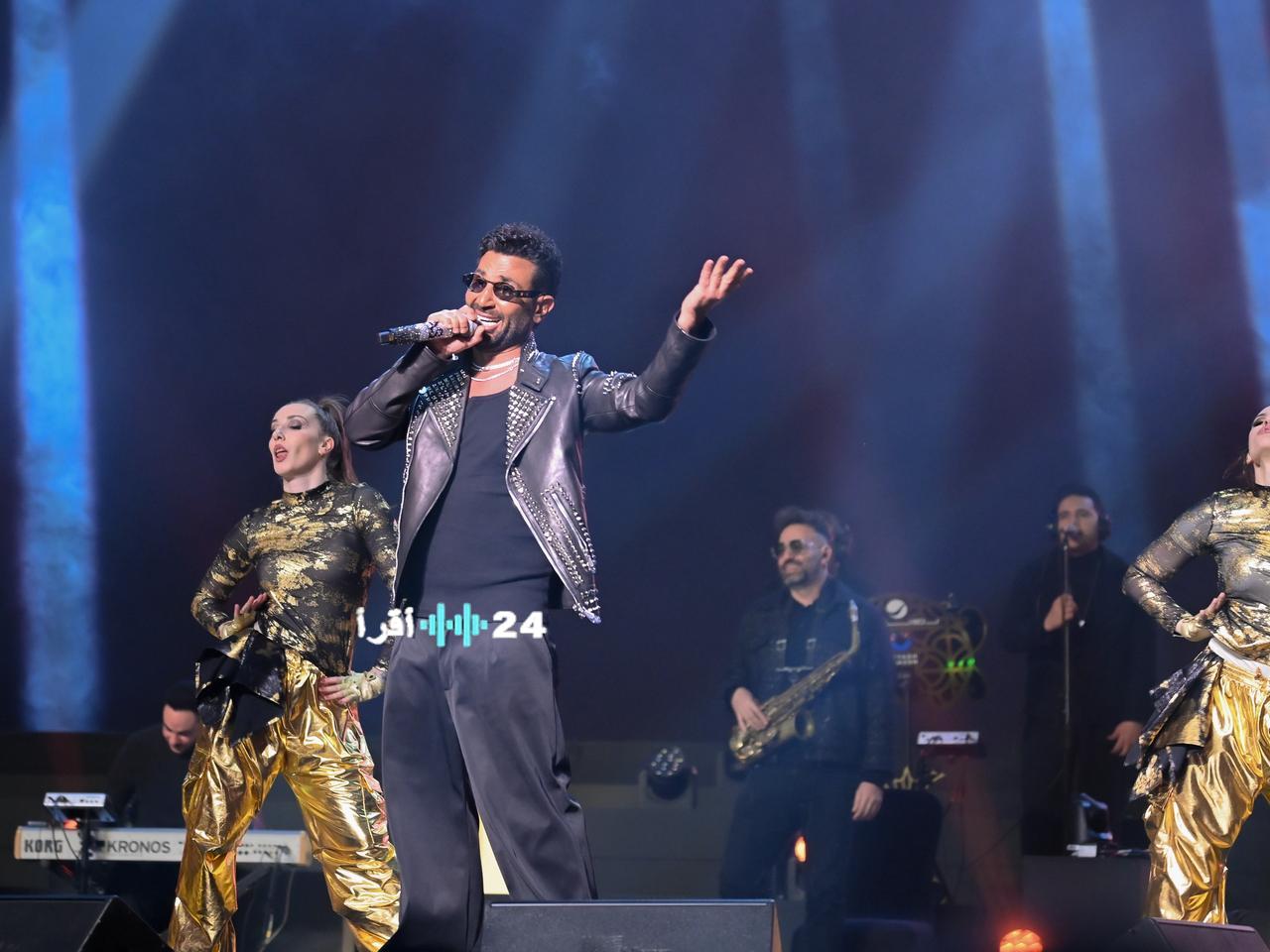 هيفاء وهبي وأحمد سعد يشعلان مسرح محمد عبده أرينا في ليلة طربية استثنائية