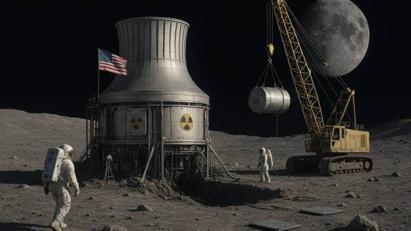 «طموح غير مسبوق في الفضاء.» الولايات المتحدة تستعد لبناء أول مفاعل نووي على القمر بحلول 2030 لترسيخ ريادتها العالمية