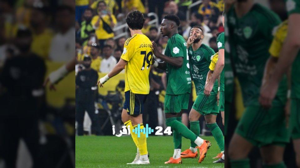 إيقاف علي مجرشي مباراتين جراء اعتداء على فيليكس