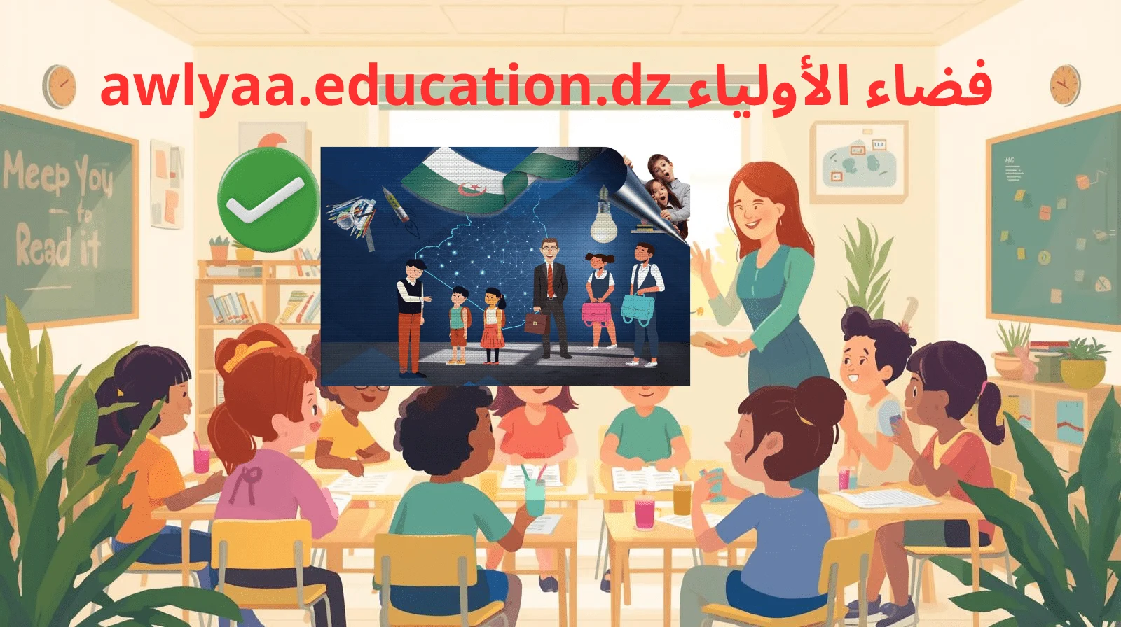 فضاء الأولياء 2026 الجزائر منصة رقمية متكاملة لدعم التعليم