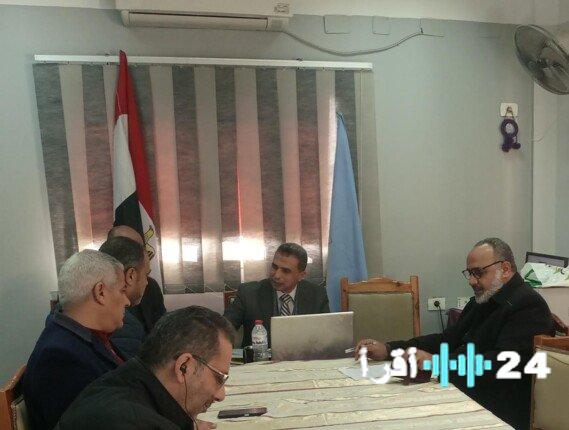 وكيل تعليم كفر الشيخ يشرف على امتحانات الفصل الدراسي الأول لطلاب النقل