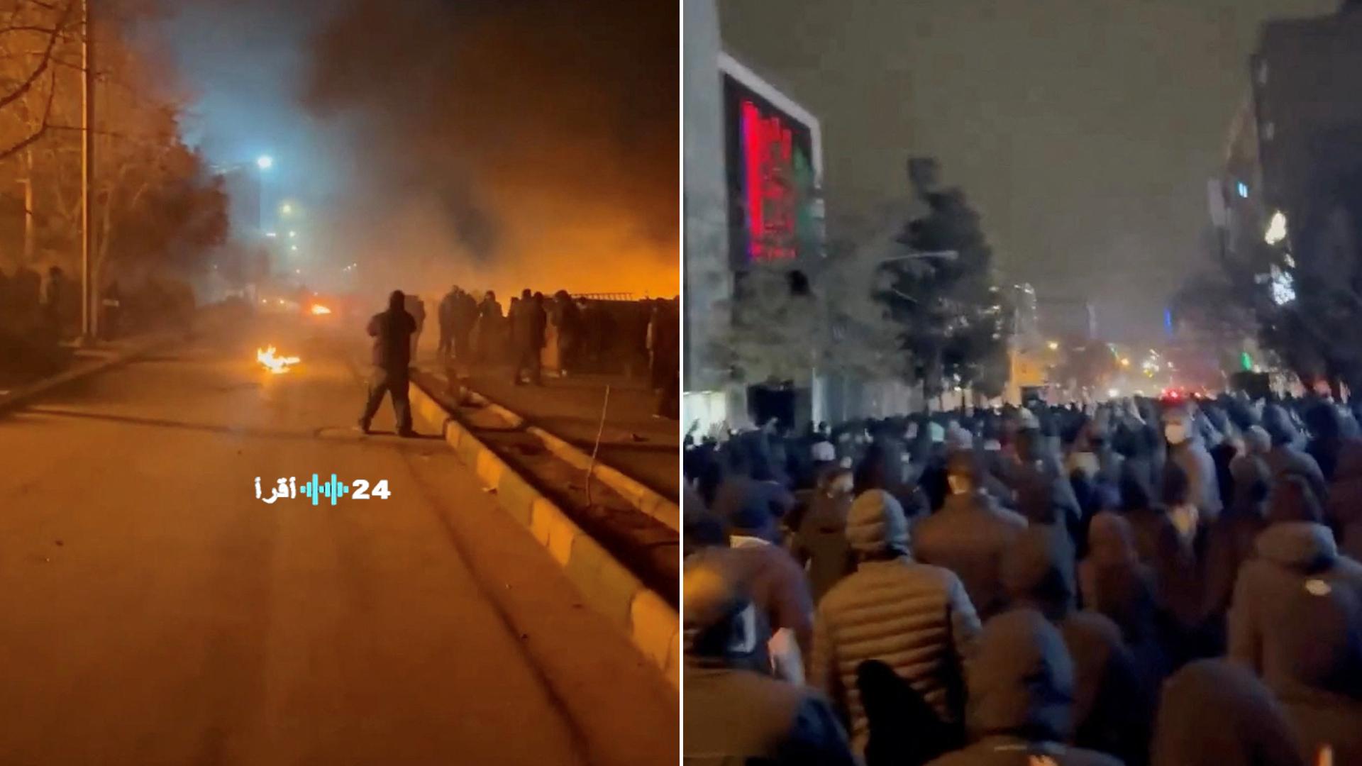 تردد واشنطن في التدخل العسكري amid protests in Iran